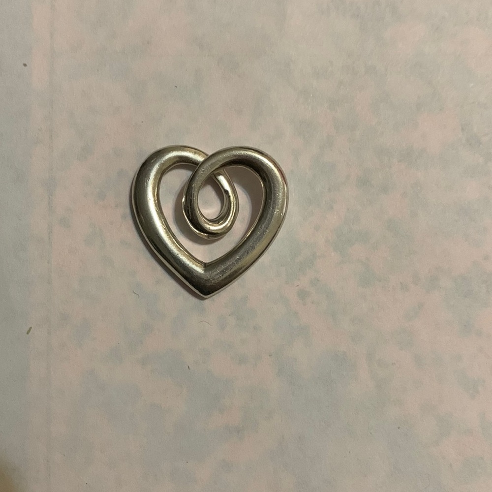 Retired Heart Pendant